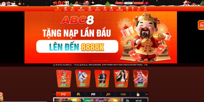 Khám phá sân chơi giải trí hàng đầu abc8 với nội dung khái quát