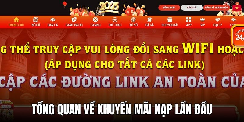 ABC8 thưởng đến 8888k cho lần nạp đầu